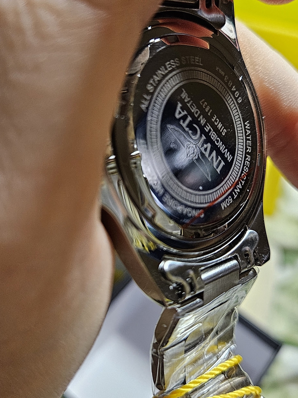 Invicta Specialty Rowan Stainless Steel with Turquoise Dial - Picture 3 of 16